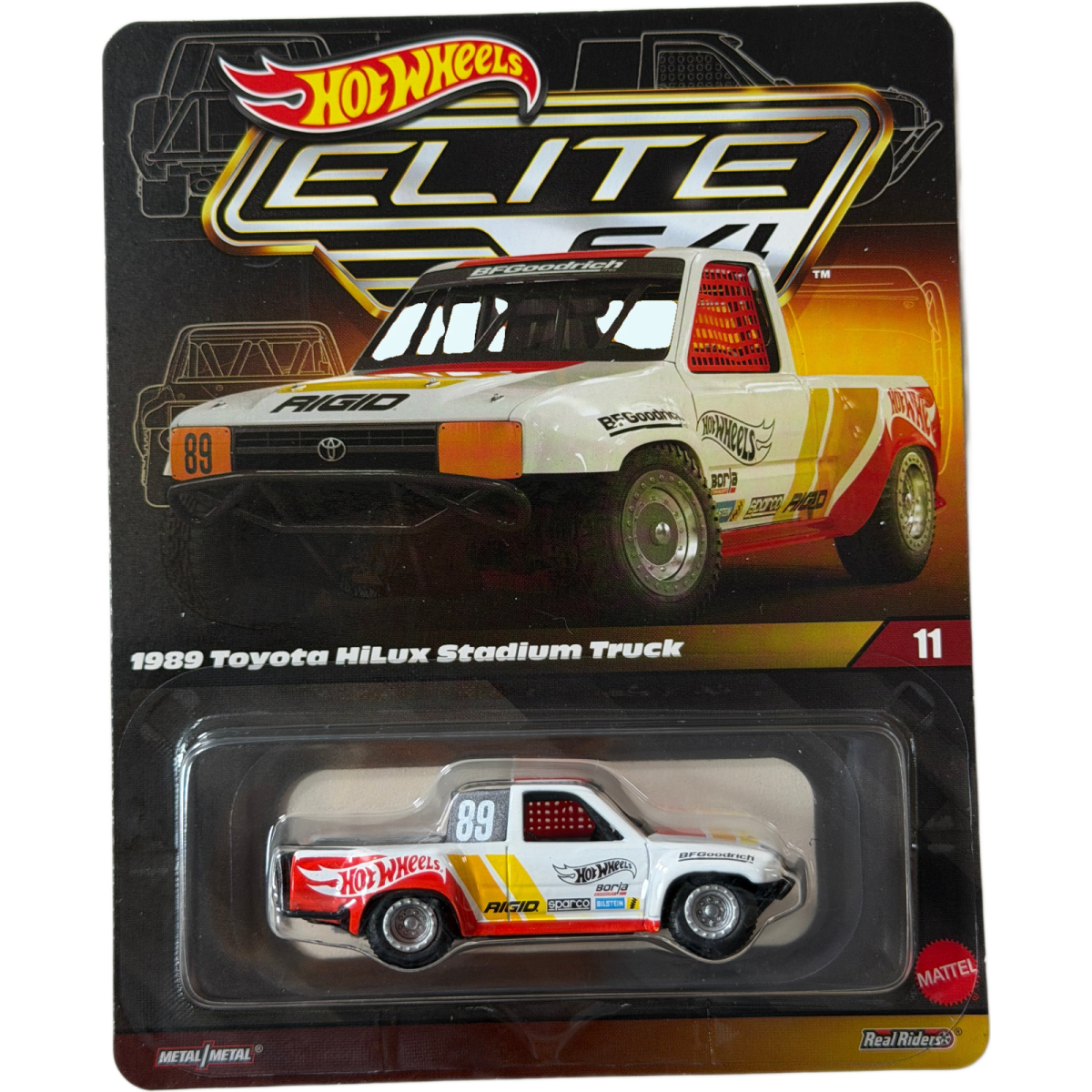 Hot Wheels Elite64 1989 Toyota HiLux Stadium Truck