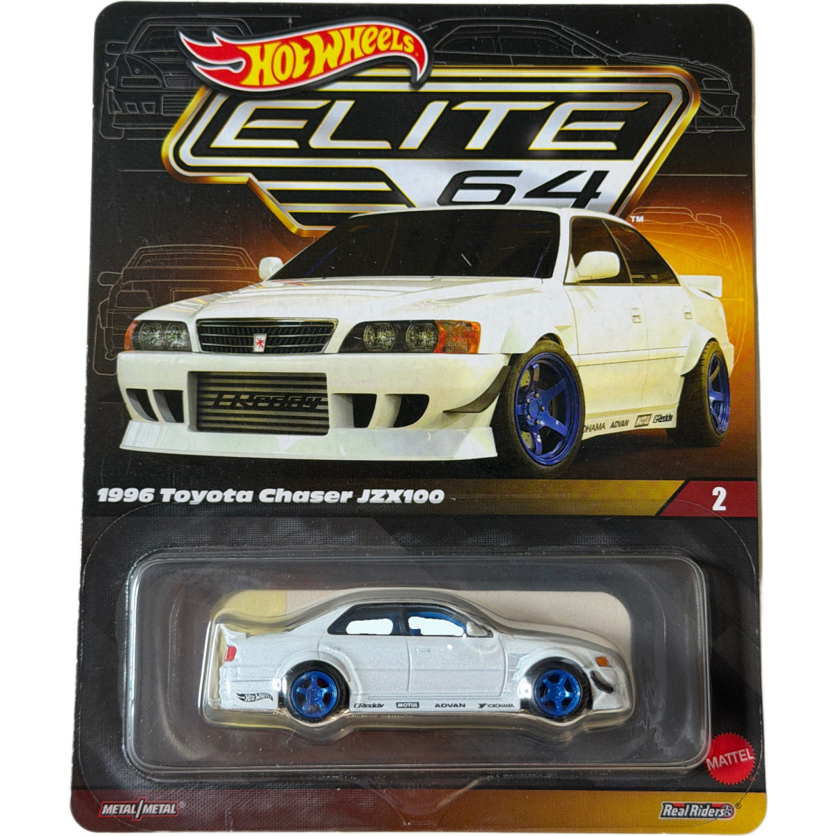 Hot Wheels Elite64 1996 Toyota Chaser JZX100