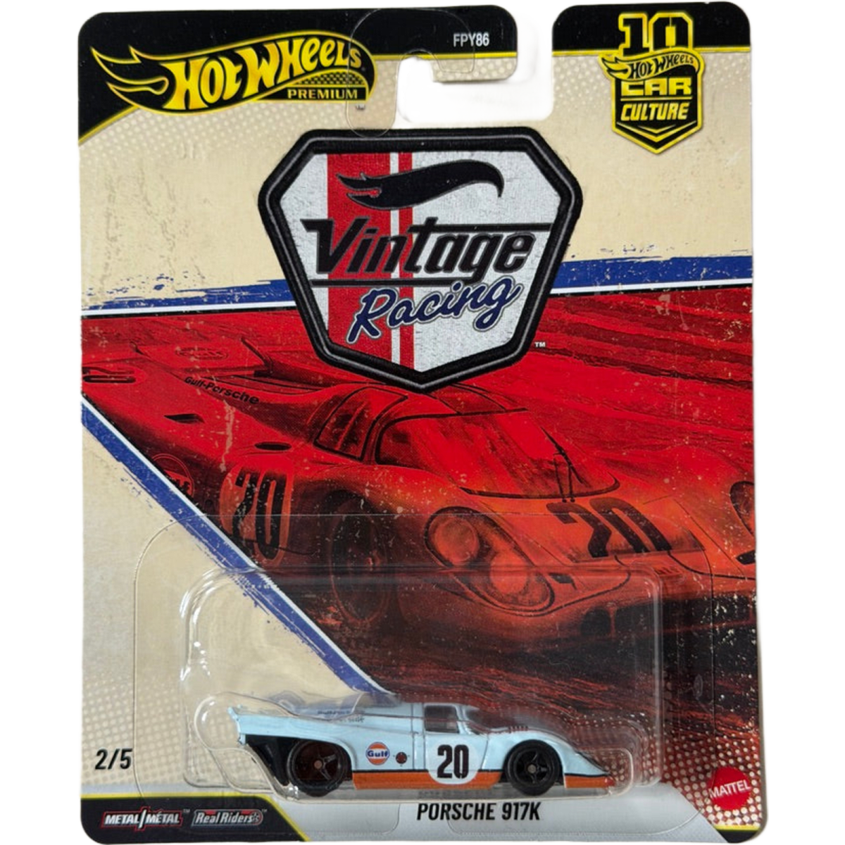 Hot Wheels PREMIUM Car Culture Porsche 917K Gulf