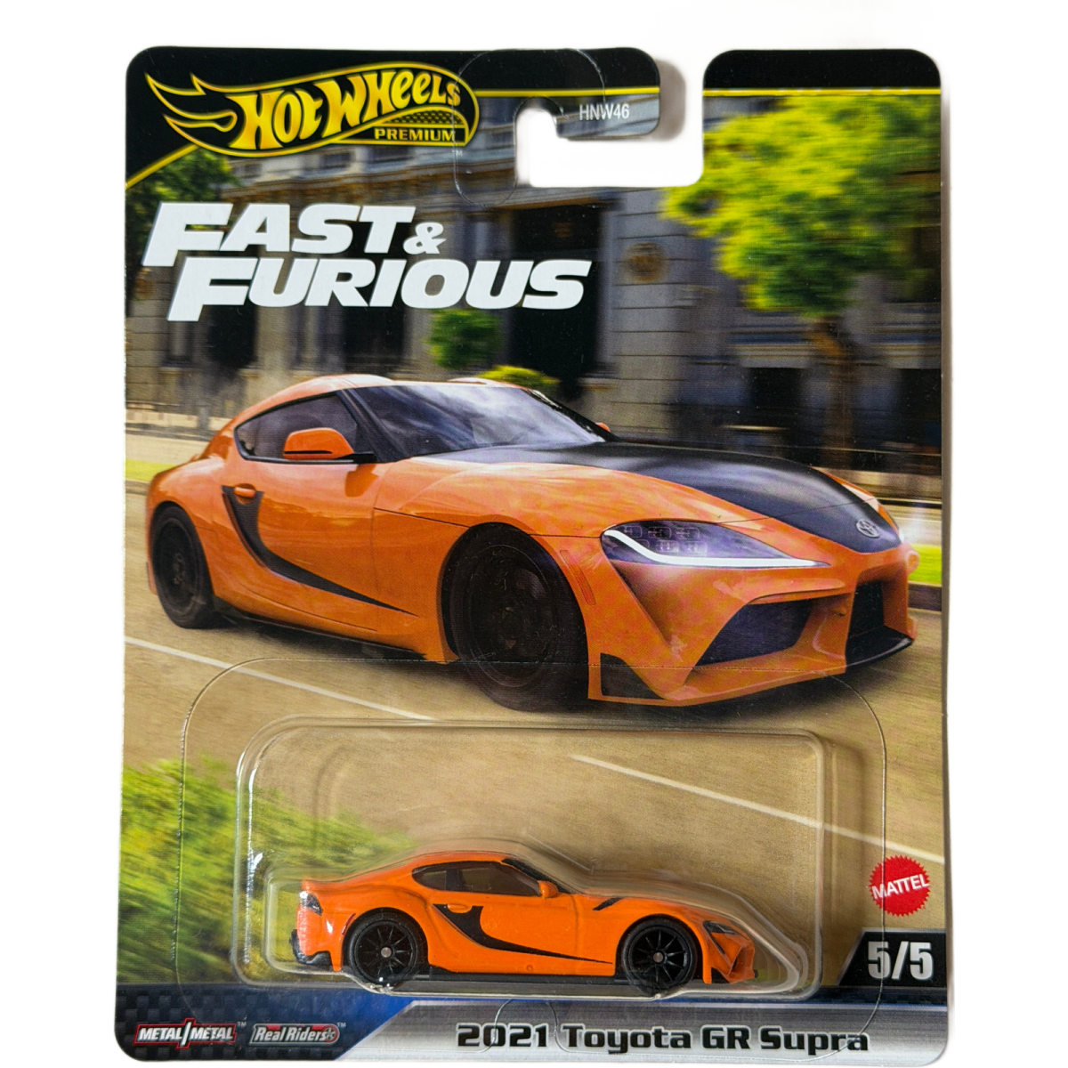 Hot Wheels PREMIUM Fast&Furious 2021 Toyota GR Supra