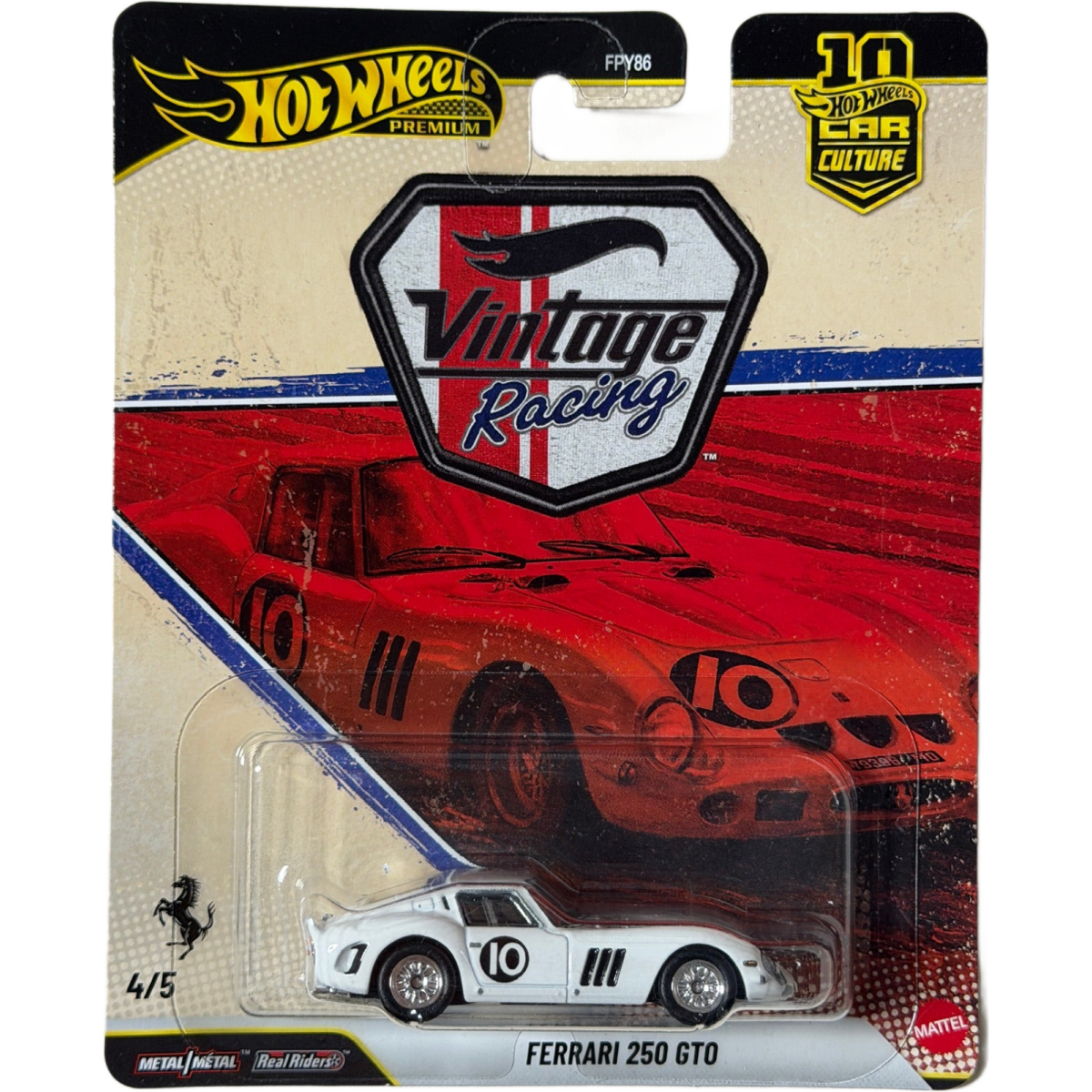 Hot Wheels PREMIUM Car Culture Ferrari 250 GTO