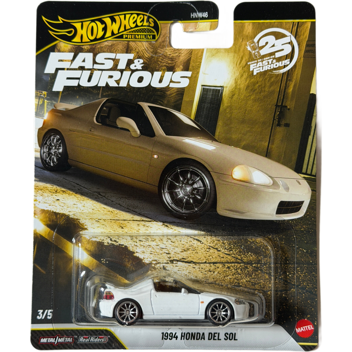 Hot Wheels PREMIUM Fast&Furious 1994 Honda Del Sol