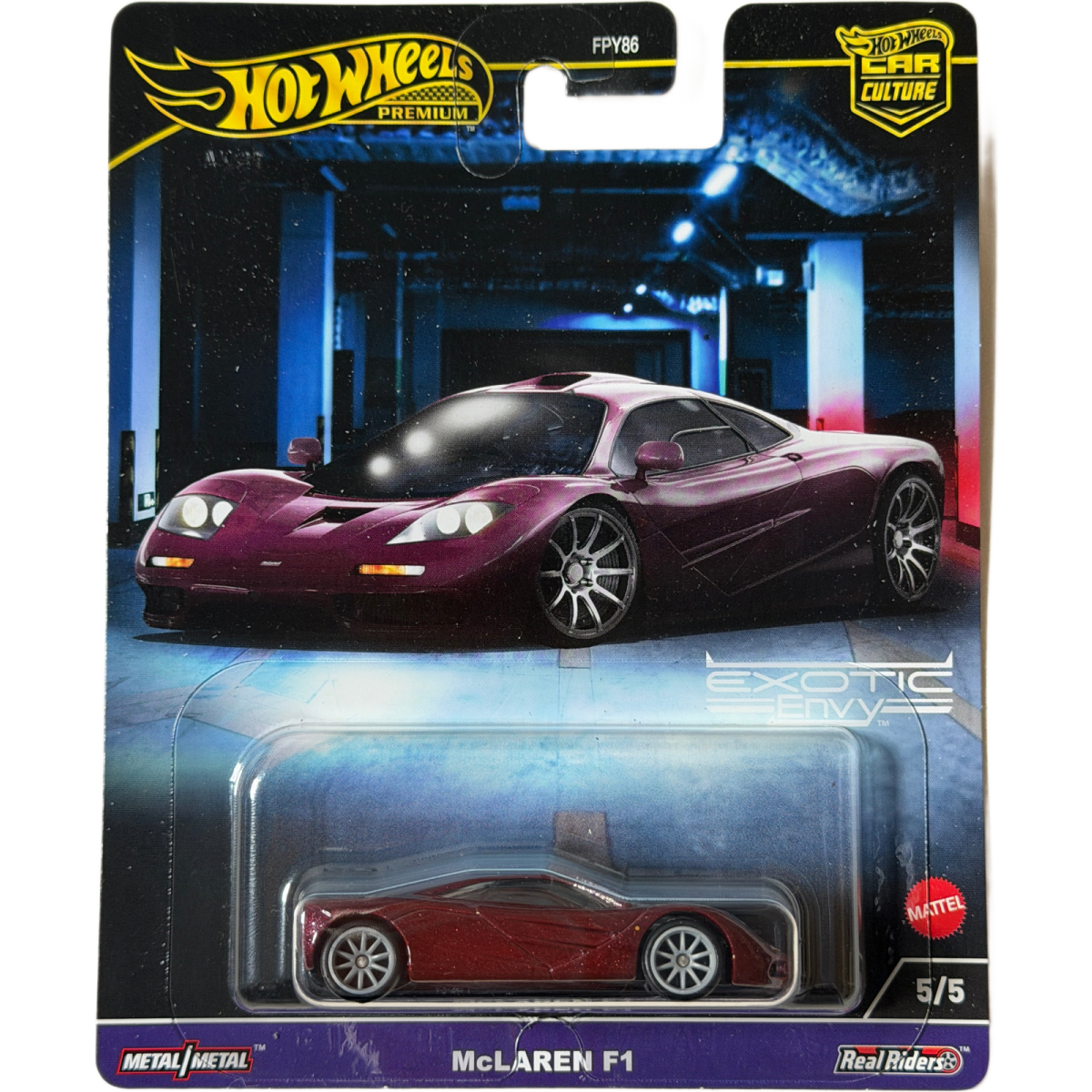 Hot Wheels PREMIUM Car Culture McLaren F1
