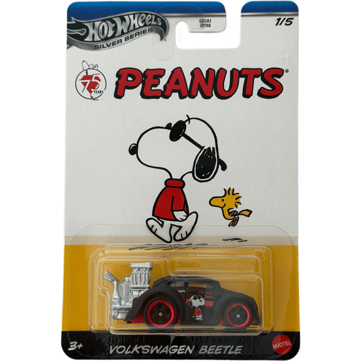 Hot Wheels Silver Series PEANUTS Volkswagen Beetle
