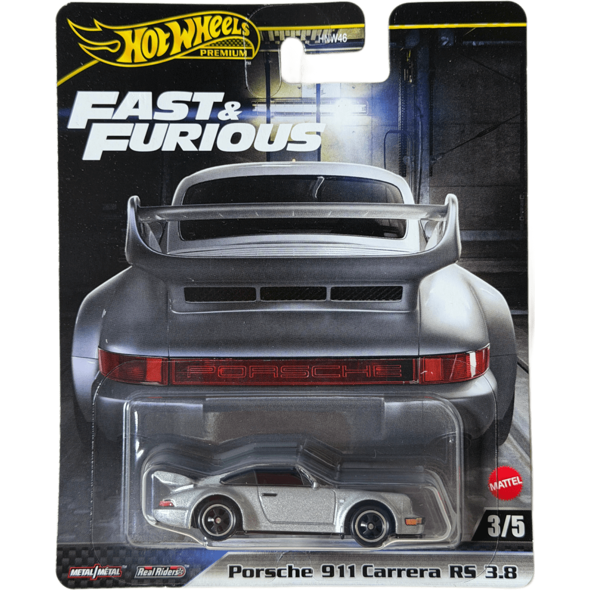 Hot Wheels PREMIUM Fast&Furious Porsche 911 Carrera RS 3.8