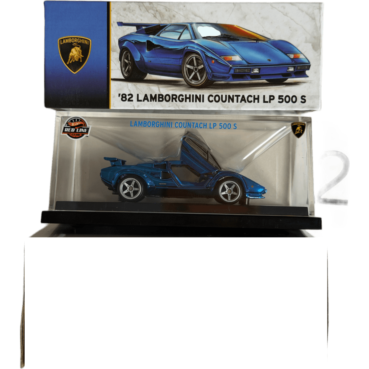 Hot Wheels RLC 82 Lamborghini Countach LP 500 S