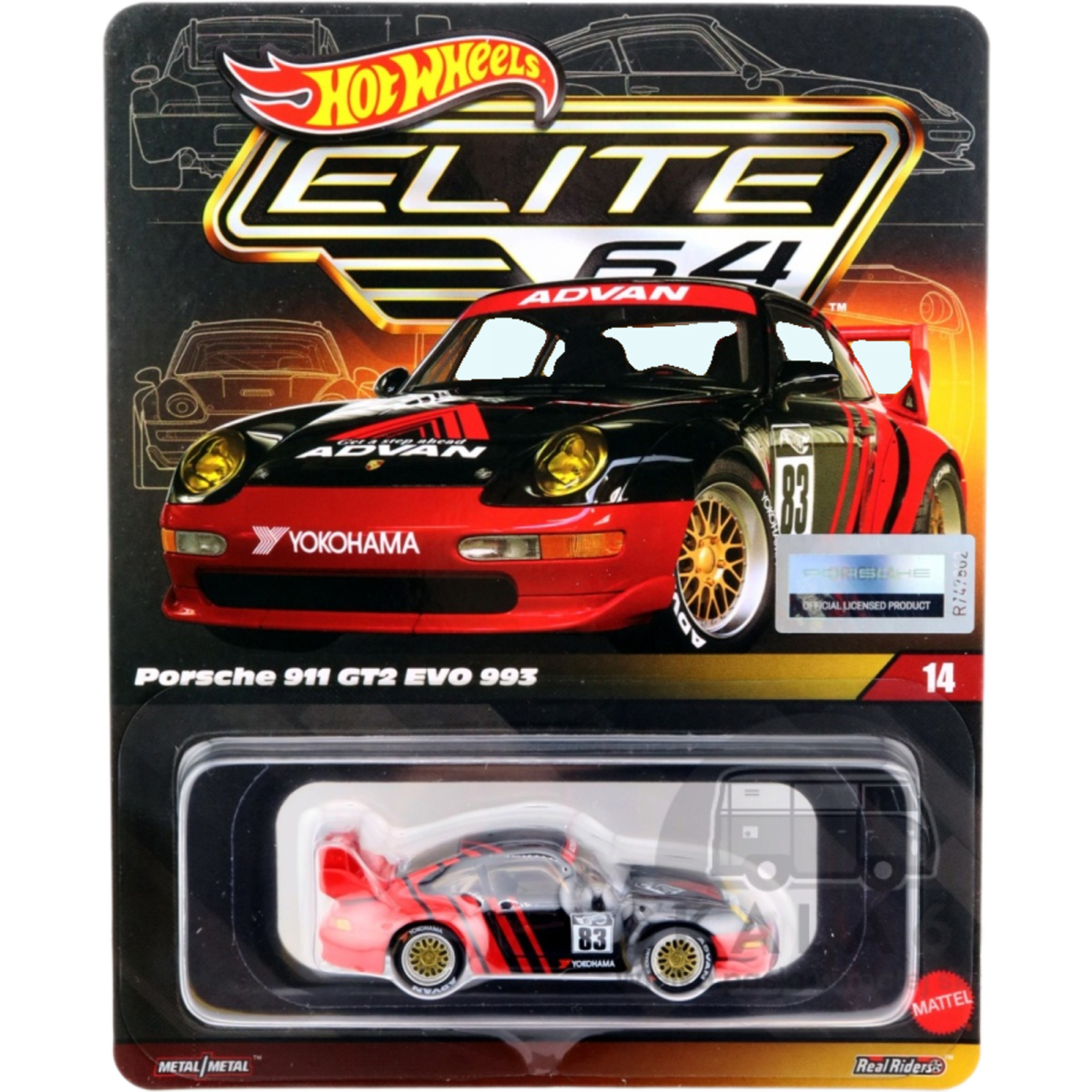 Elite 64 Porsche 911 GT2 EVI 993 Advan