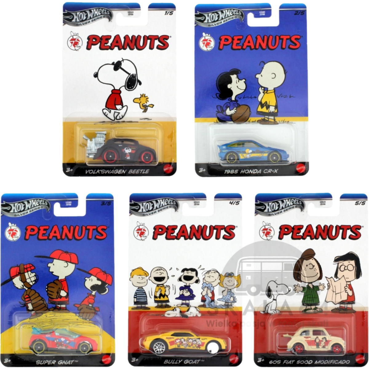 Silver Series 75 Years Peanuts -979A -977H