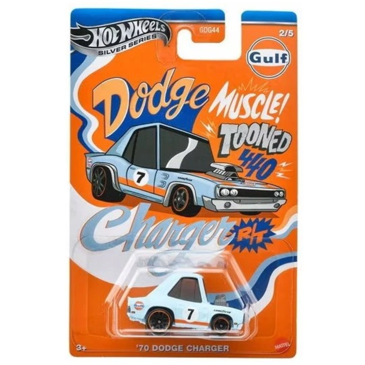 Noppo Gulf Racing - FF Tooned 70's Dodge Charger RT
