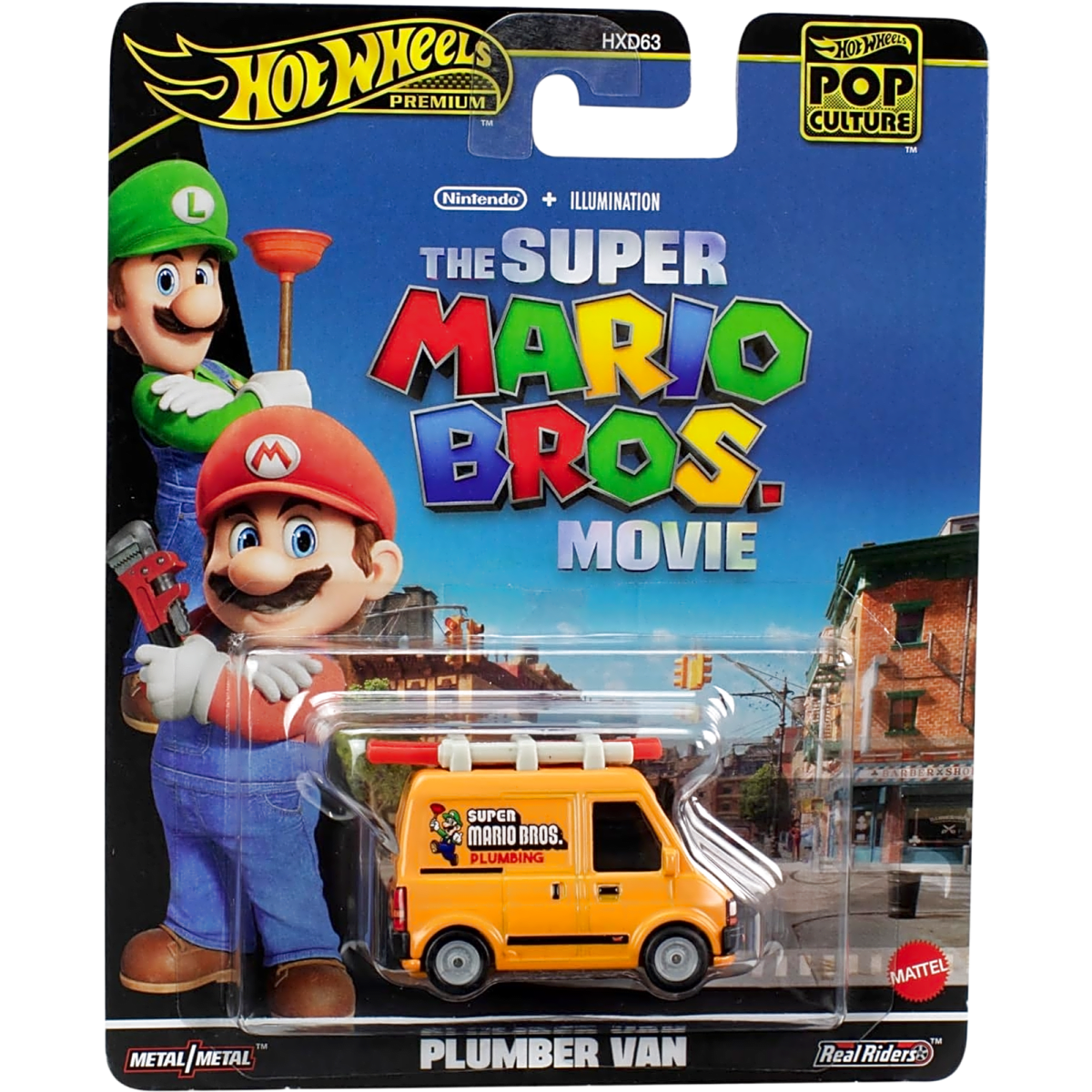 Pop Culture Super Mario Bros Movie Plumber Van