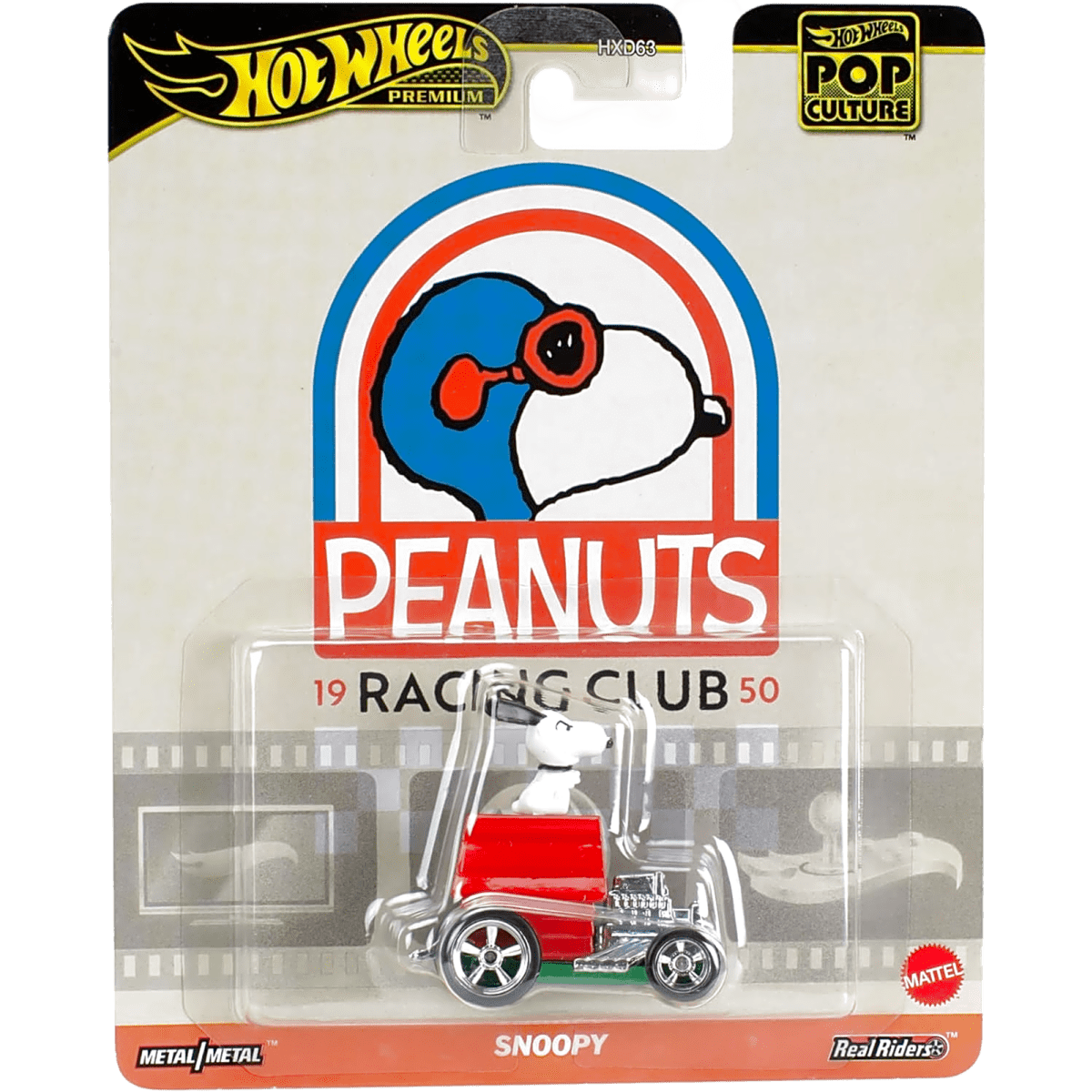 Retro Entertainment Peanuts Racing Club Snoopy