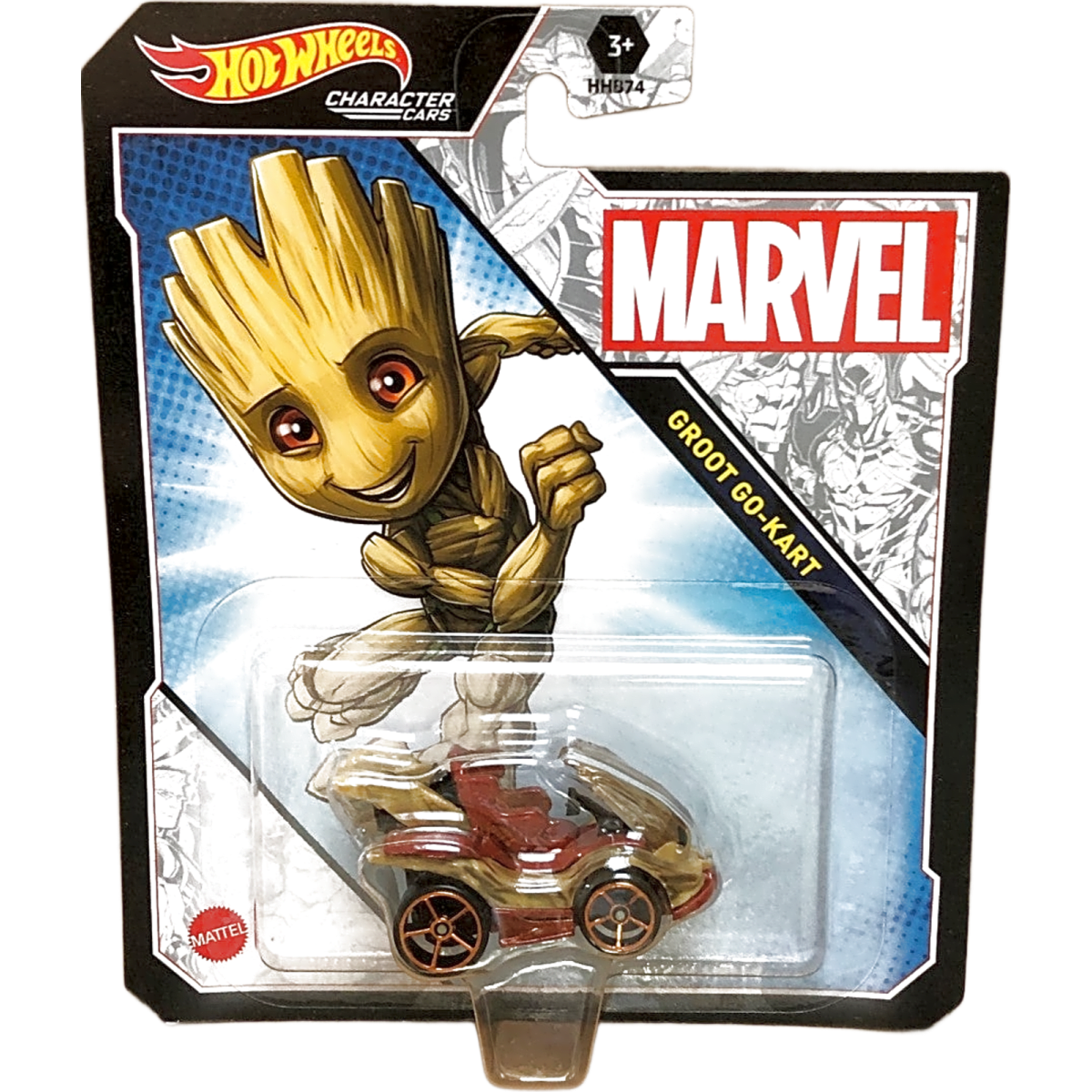 Character Cars Marvel Groot Go-Kart