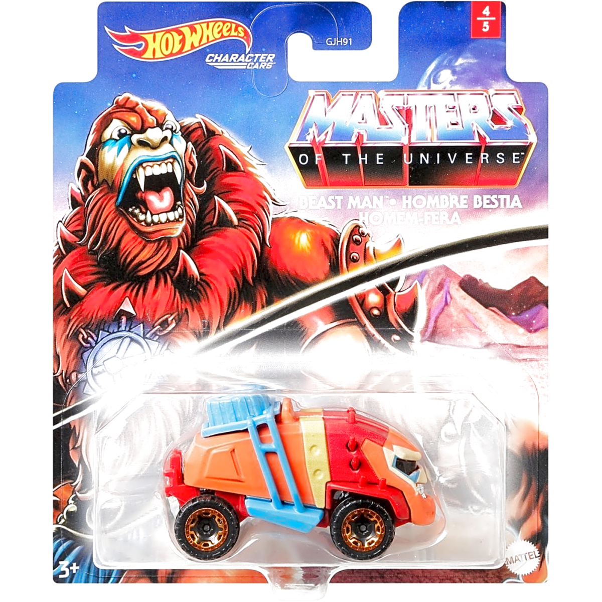 Character Cars Masters of the Universe Beast Man