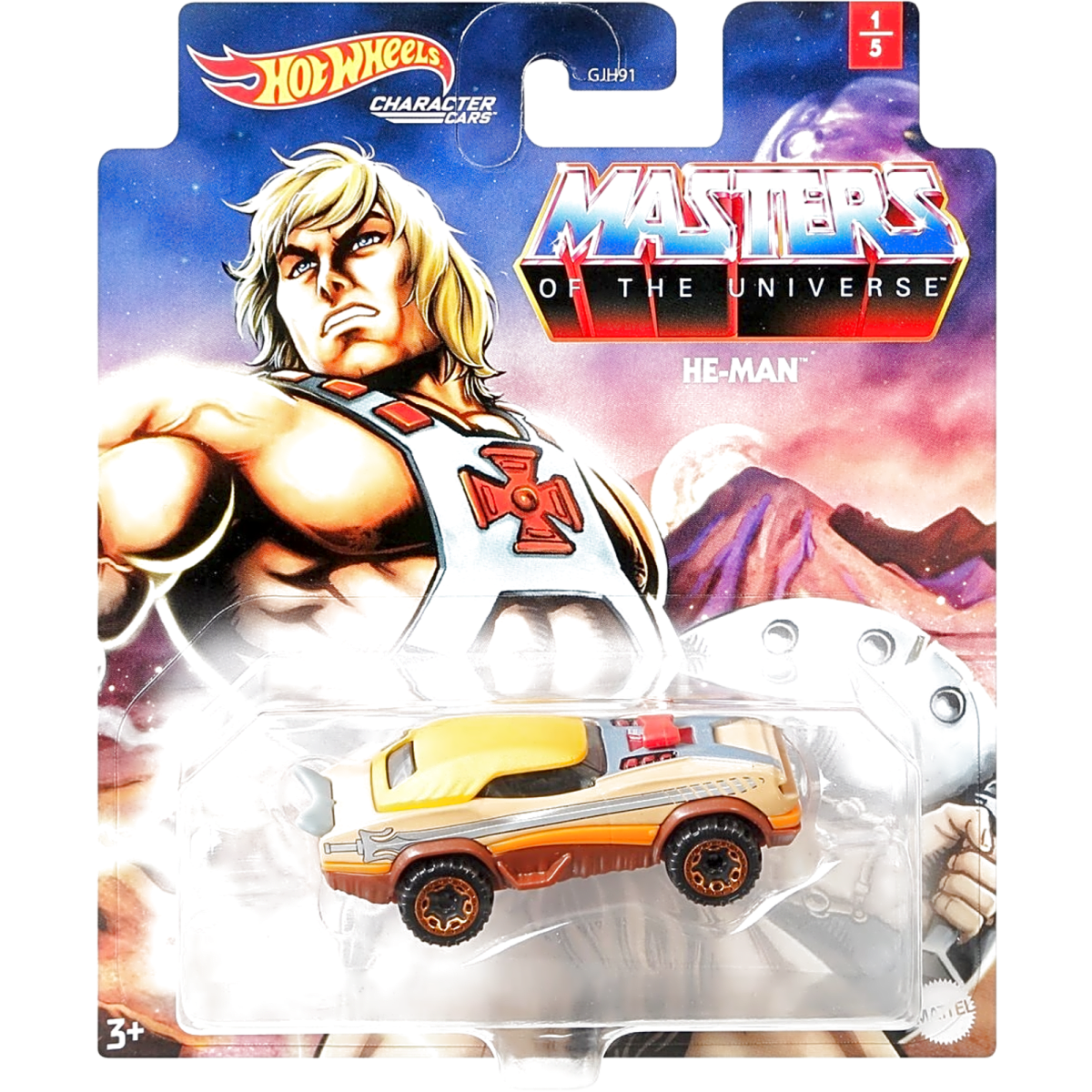 Character Cars Masters of the Universe He-Man