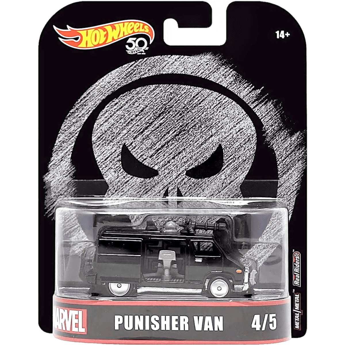 Retro Entertainment Marvel Punisher Van