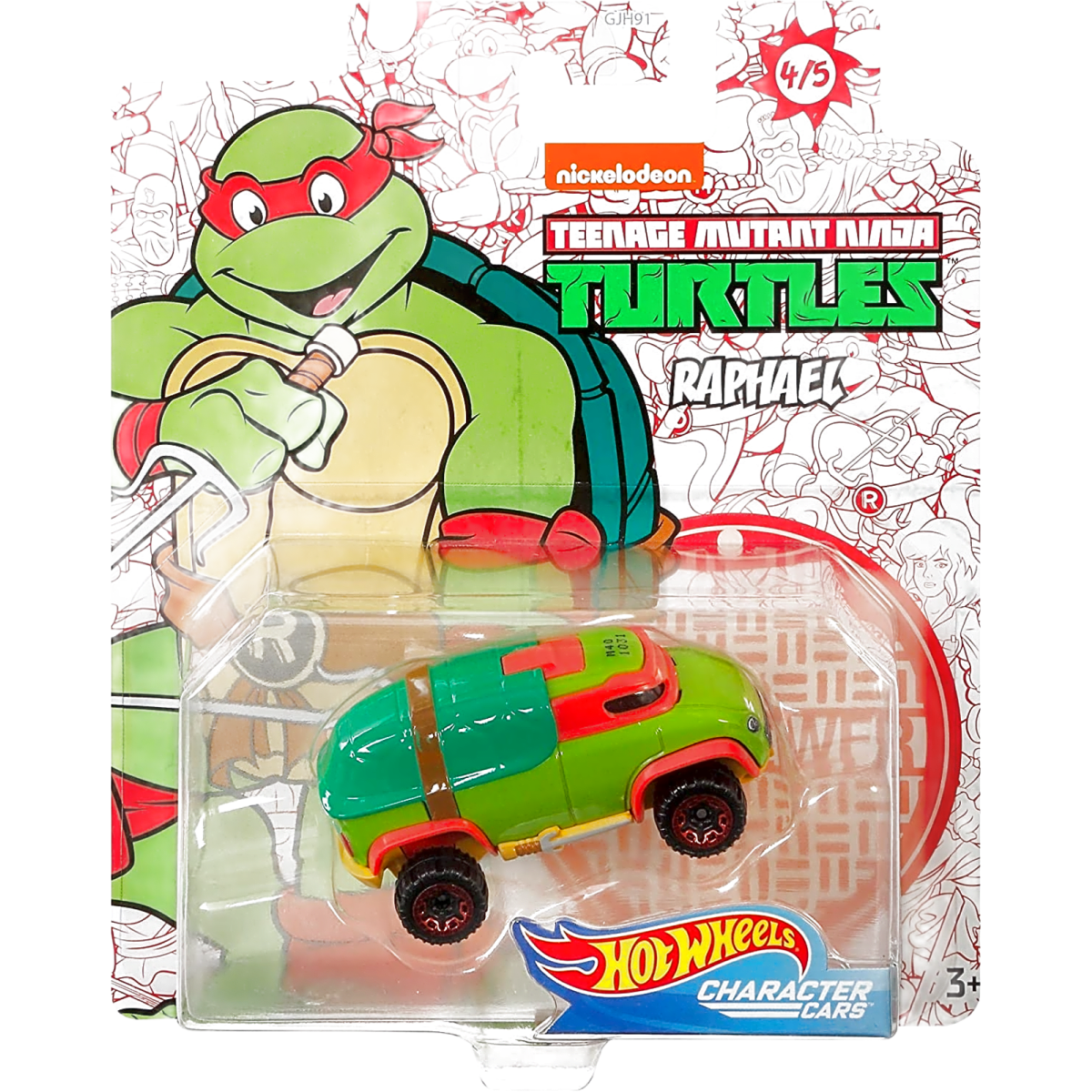 Character Cars Teenage Mutant Ninja Turtles Raphael