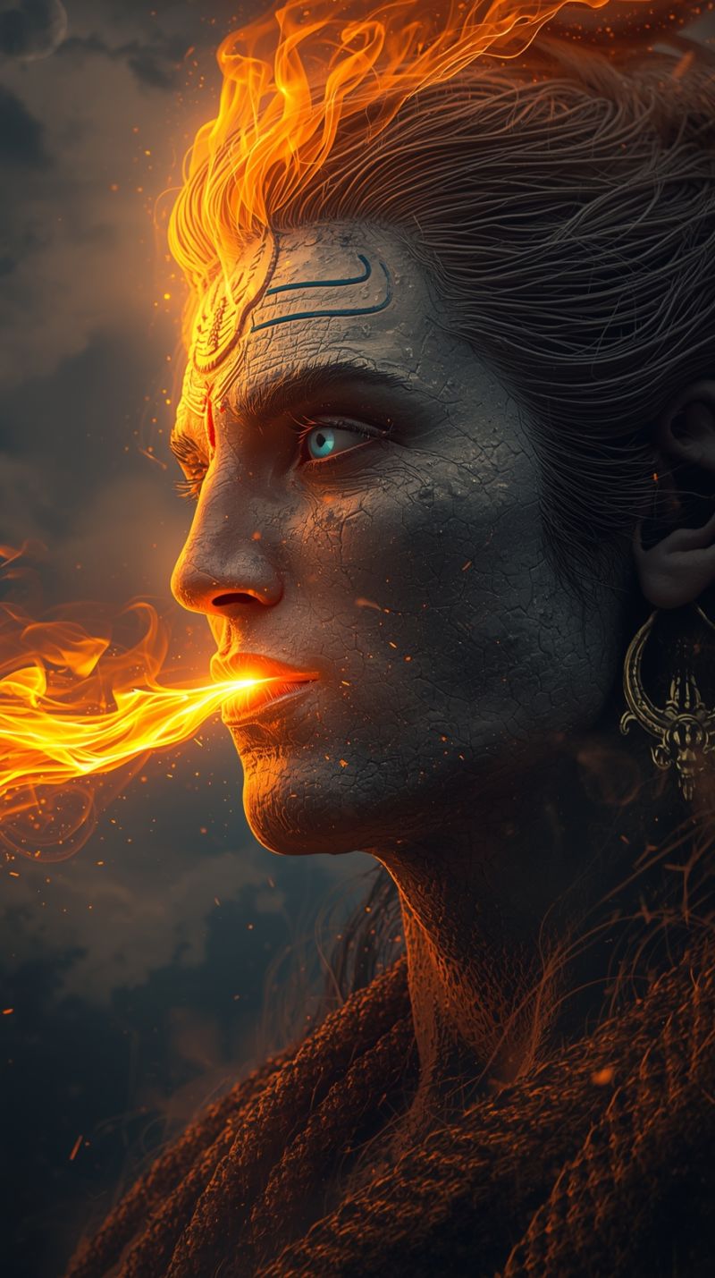 Lord Shiva Full HD Image Download | Blue Shiva Wallpapers 4K & 1080p