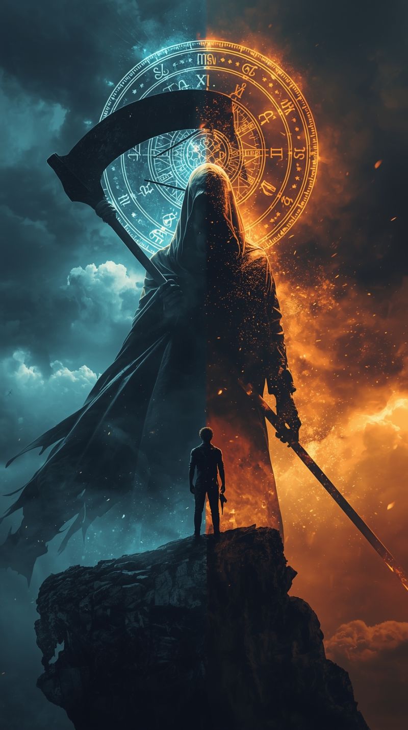 Dark Hooded Ghost HD Wallpaper | Creepy Cartoon & Realistic Ghost Images