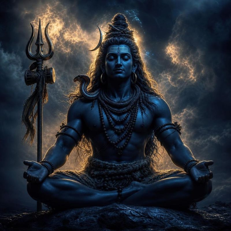 Lord Shiva Image With Background HD – Free Download | Mahadev Photo