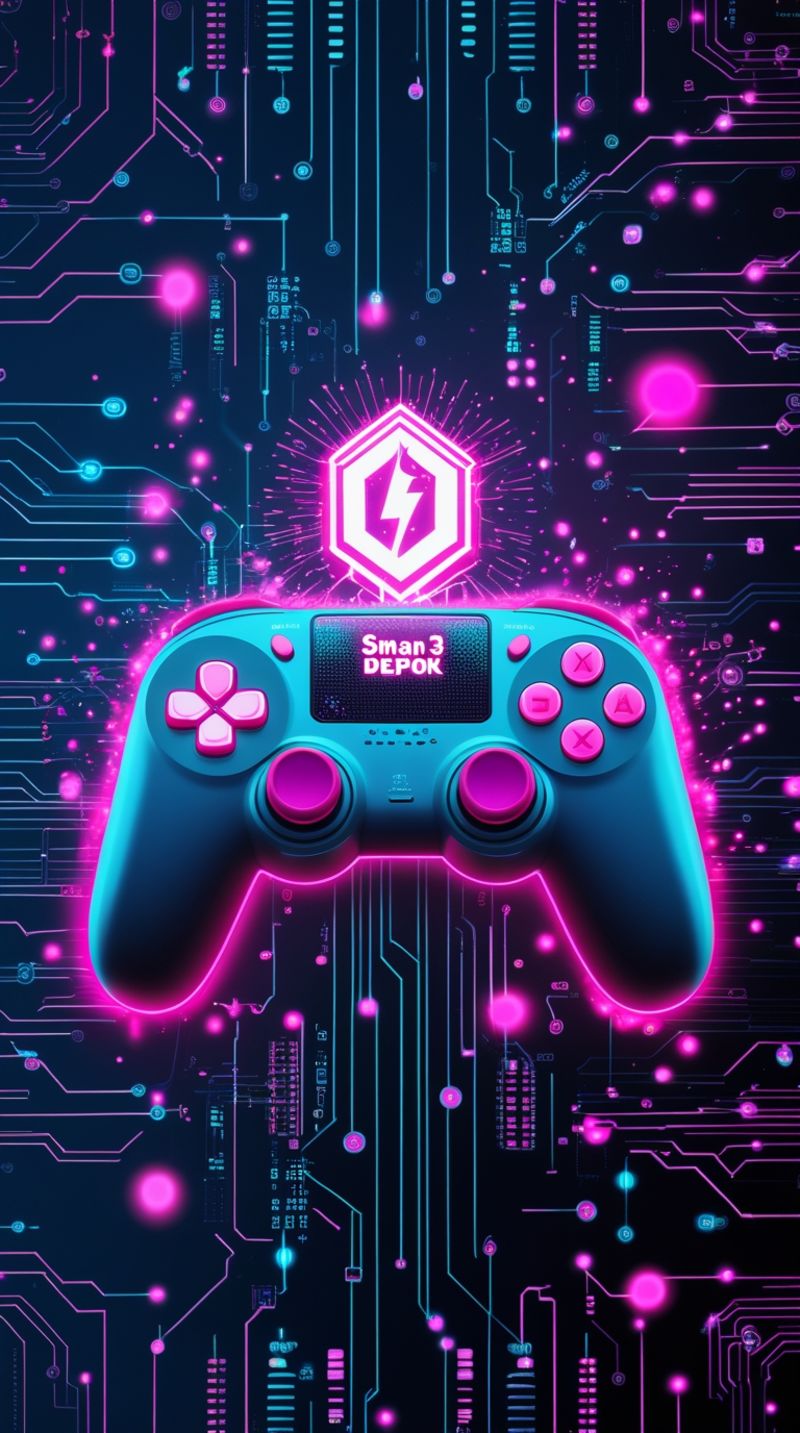 Game Controller Wallpaper for iPhone – HD Gaming Aesthetic 4K