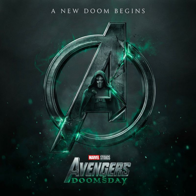 Avengers Doomsday HD Poster – Free 4K PNG Download (2026 Marvel Movie)