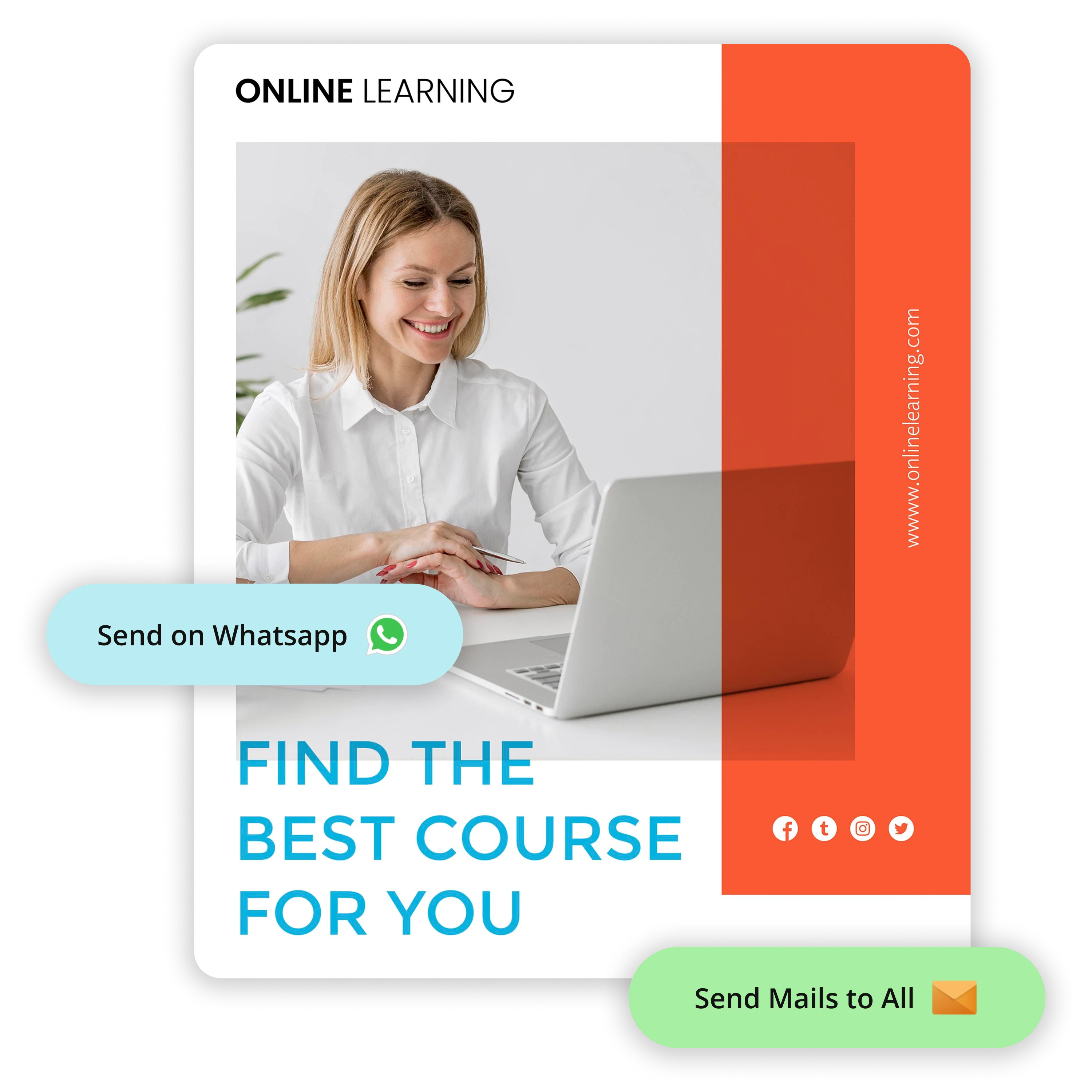 Marketing tools feature