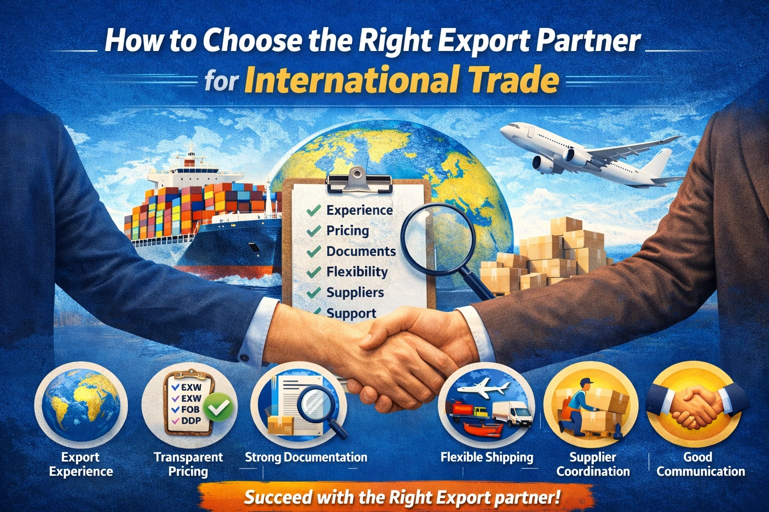 Export Partner How to Choose the Right Export Partner for International Trade ...