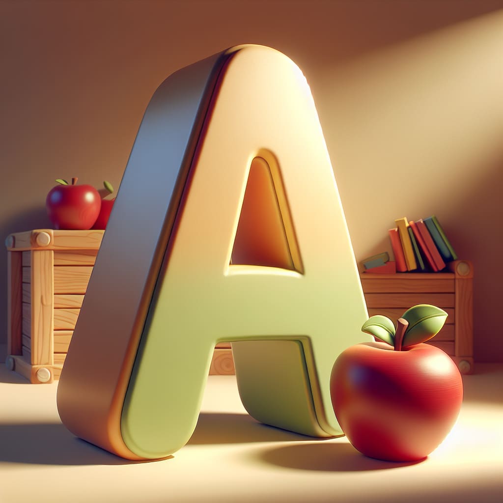 A is for Apple