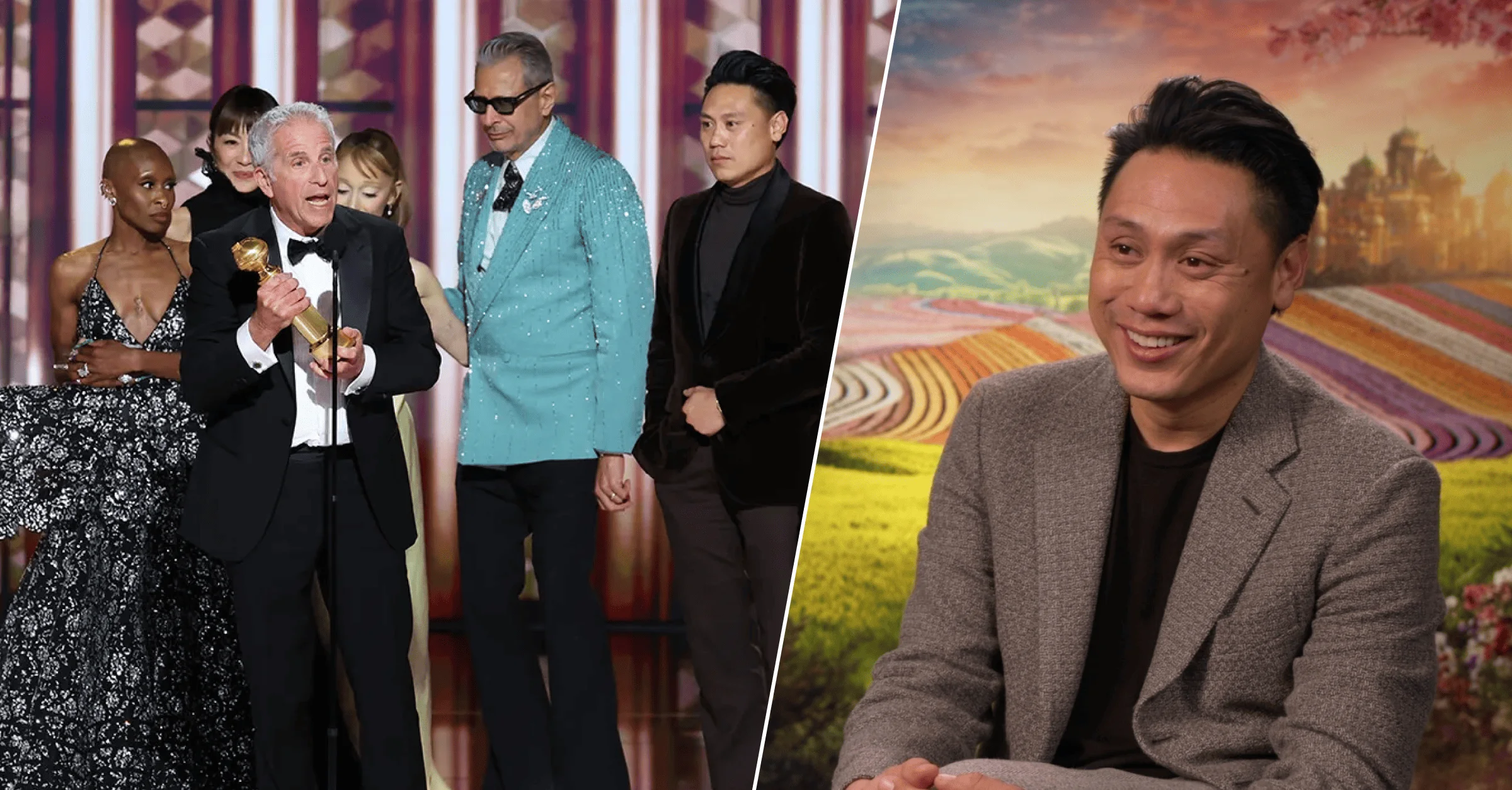 Jon M Chu Wicked 2025 golden globes