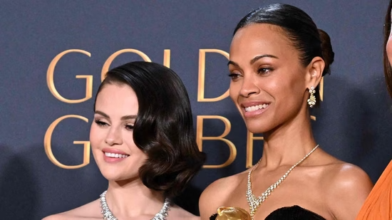 Golden Moment: Selena Gomez Graciously Reacts to Losing to Zoe Saldaña