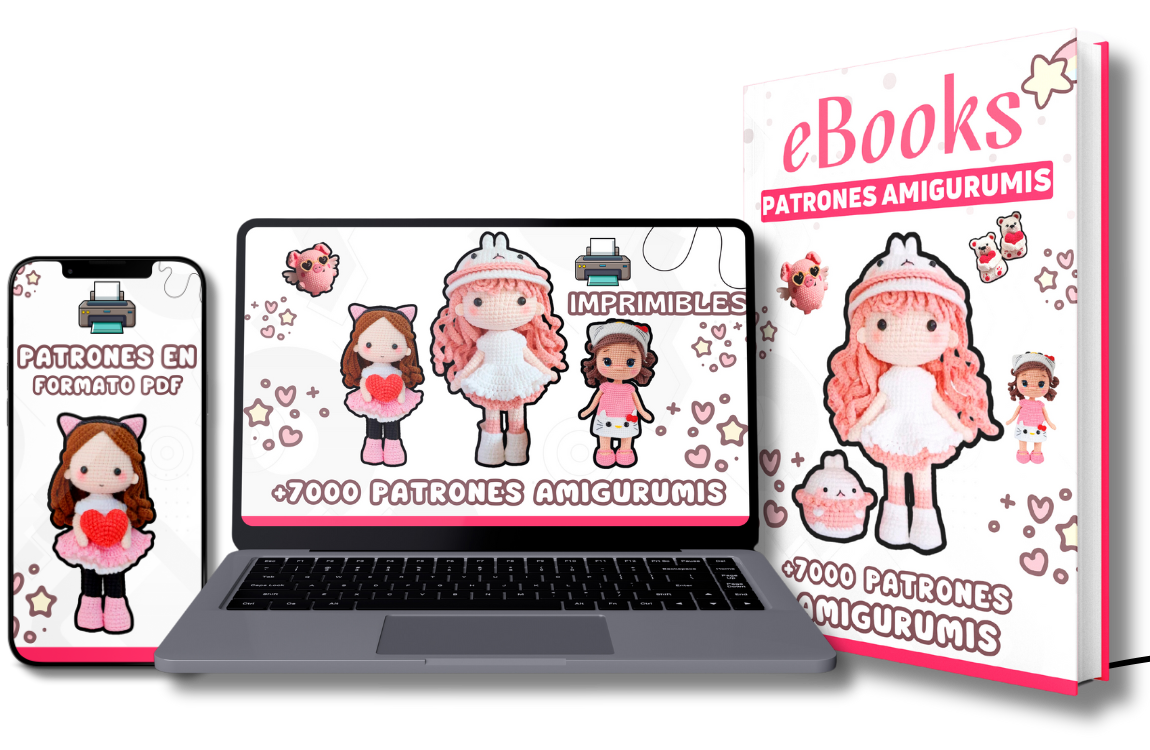 Mega Pack de Ebooks de Patrones Amigurumis