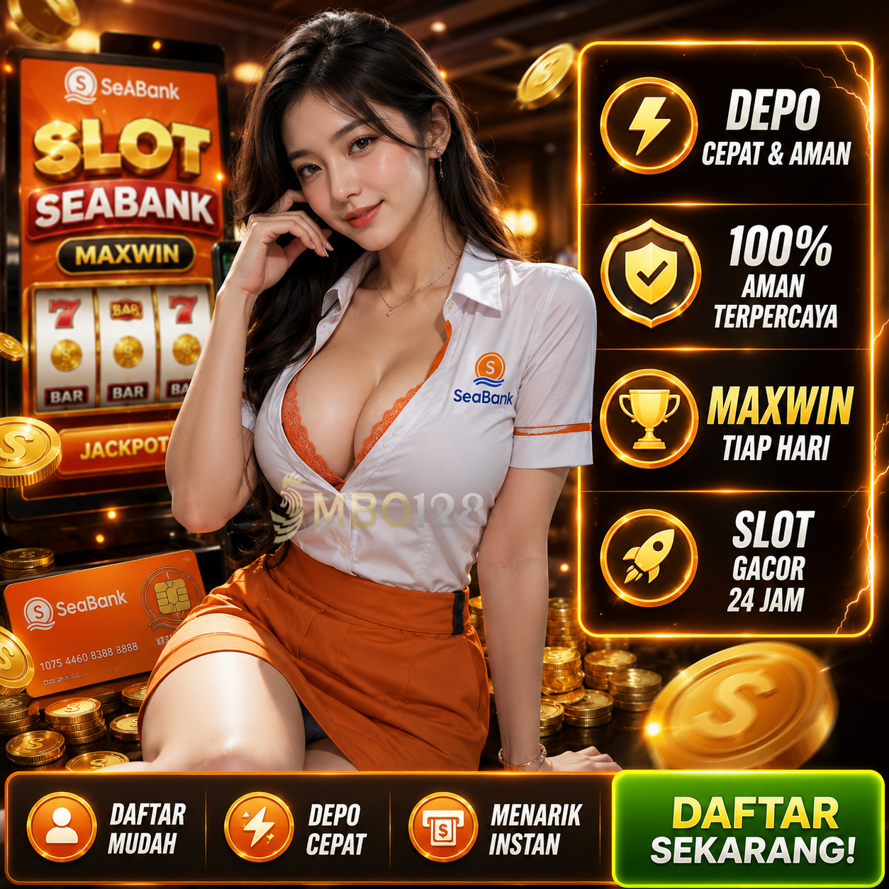 SLOT SEABANK | Situs Slot Deposit Bank Seabank 10K Gampang Cuan & Jackpot