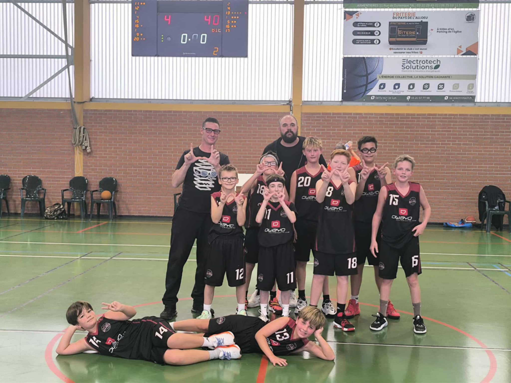 Photo de l'équipe U13G