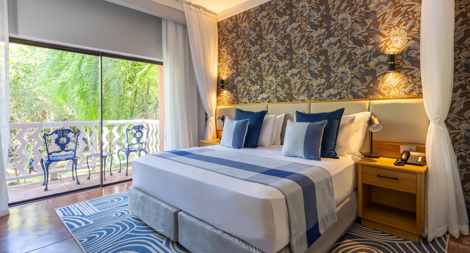 Lagoon View Suite bedroom, Avani Victoria Falls Resort