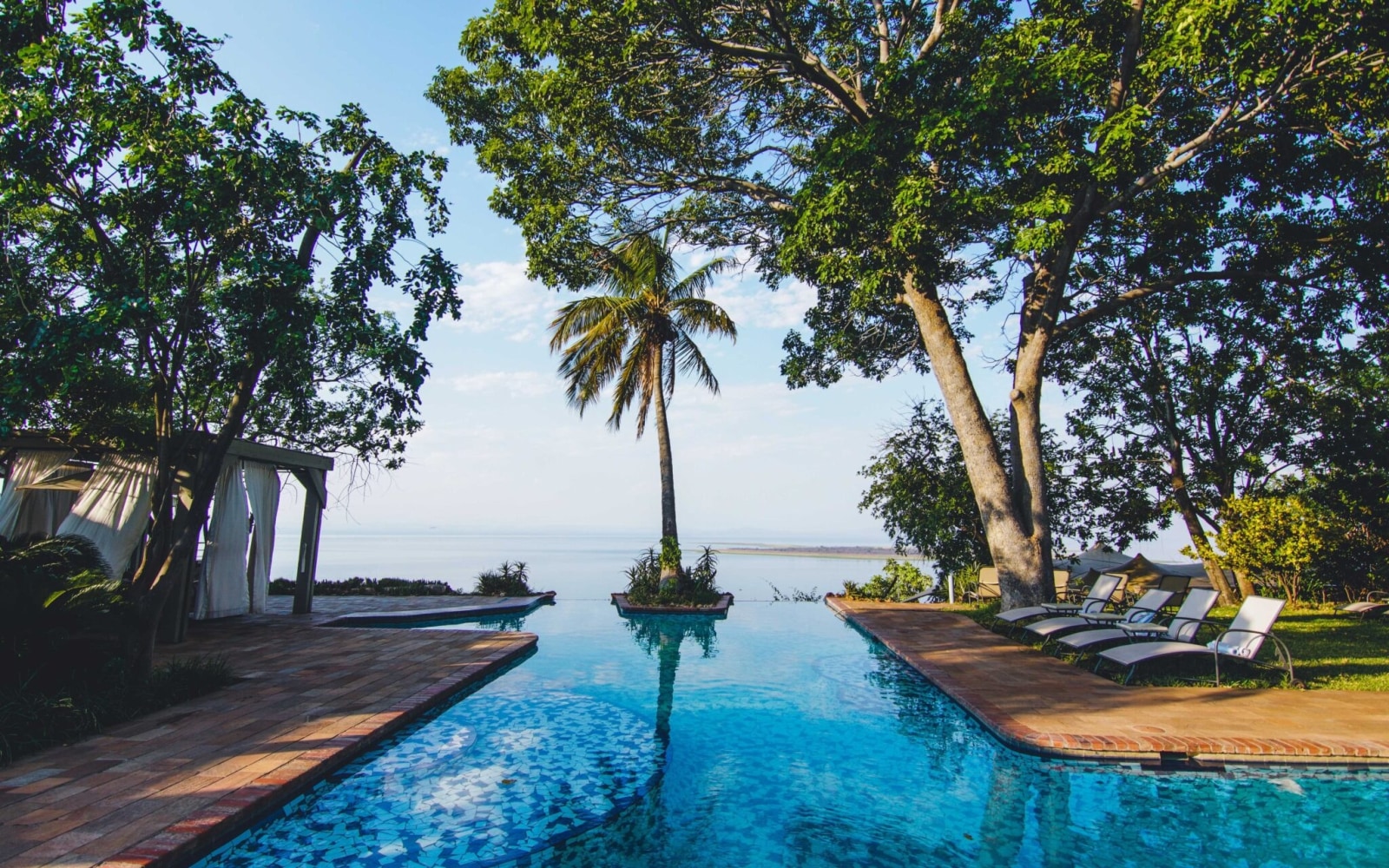 Bumi Hills Safari Lodge Infinity Pool and Lake Kariba View