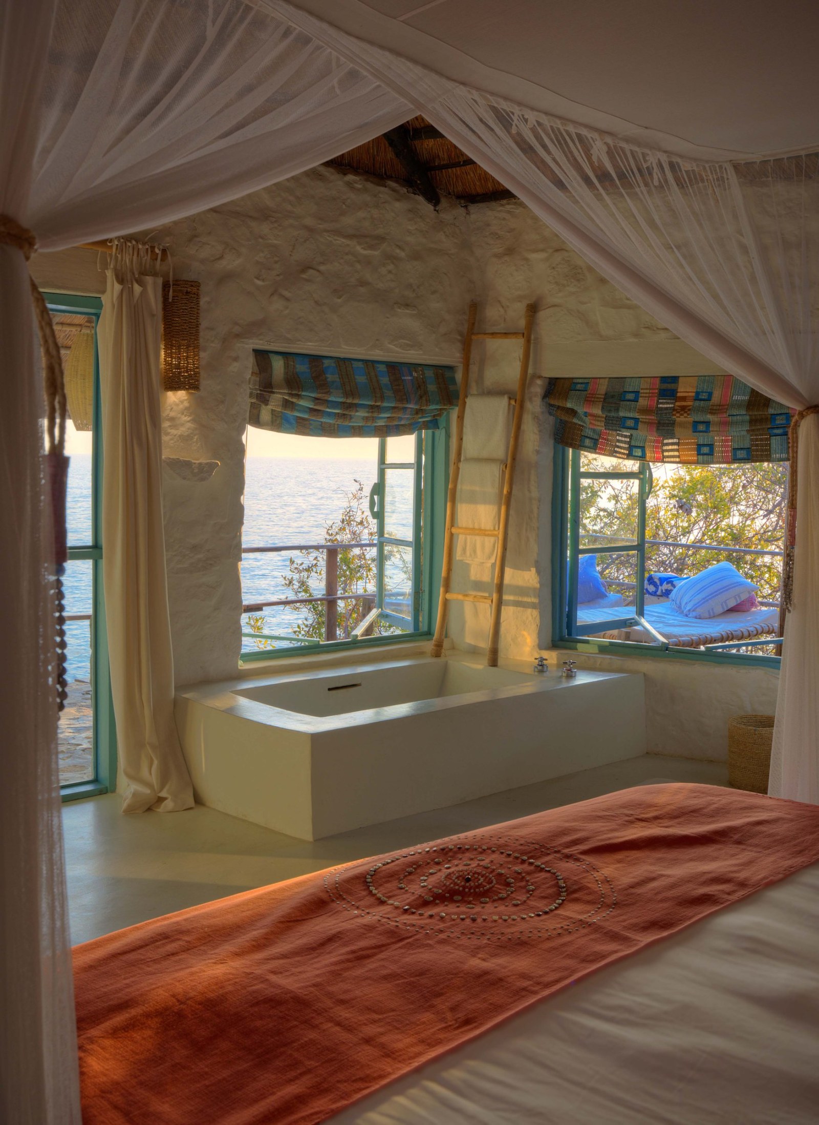 Mbungo view from bed, Mbungo at Kaya Mawa