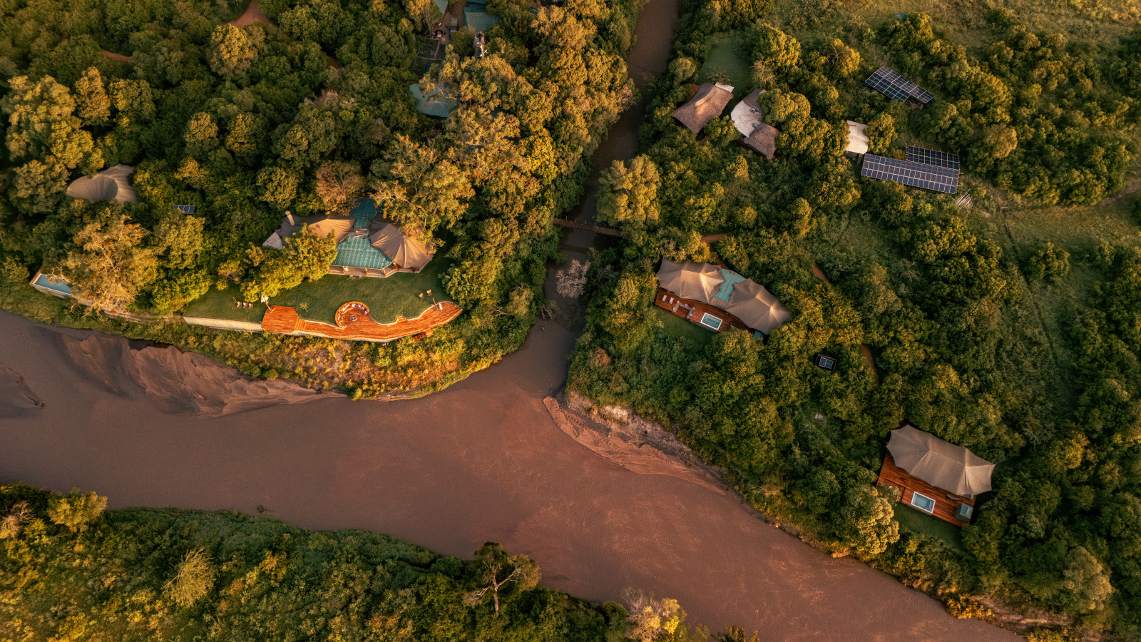 Sala's Camp from the skies