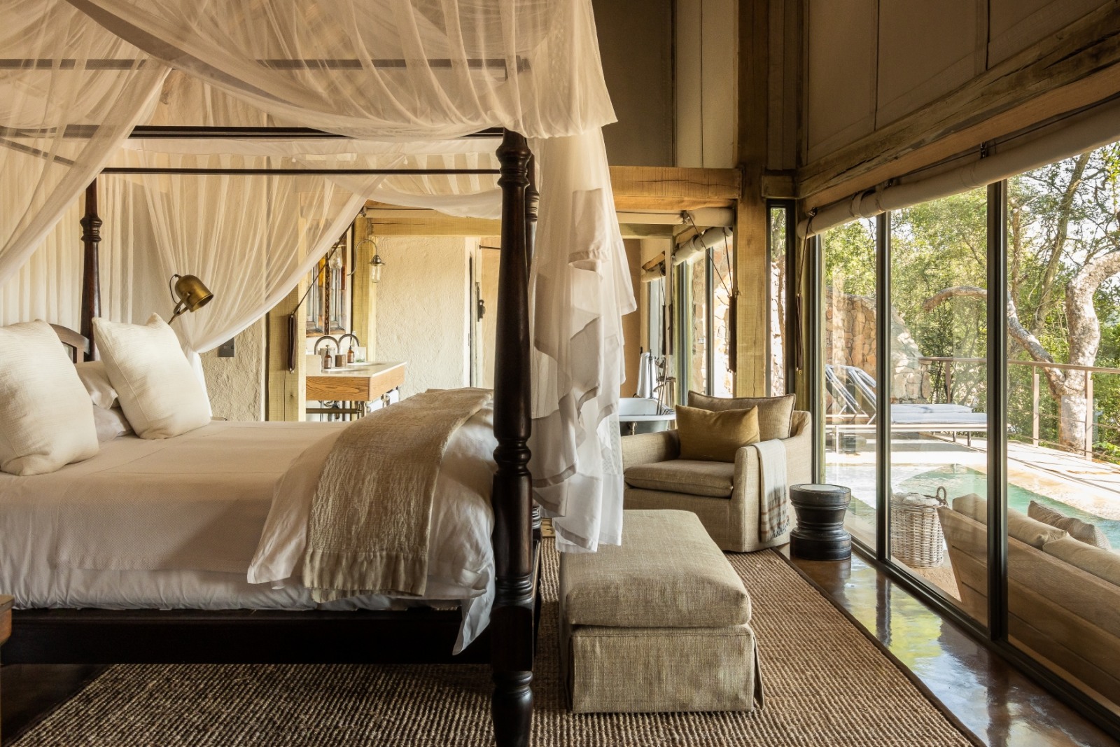 Ebony Suite at Singita Ebony Lodge