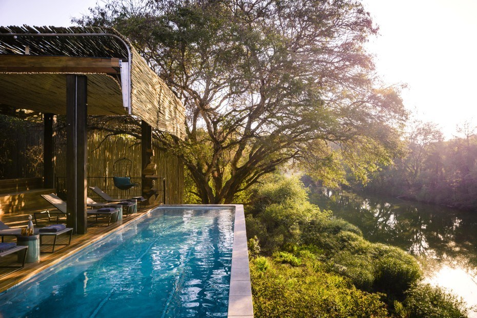 Sweni-pool at Singita Sweni Lodge