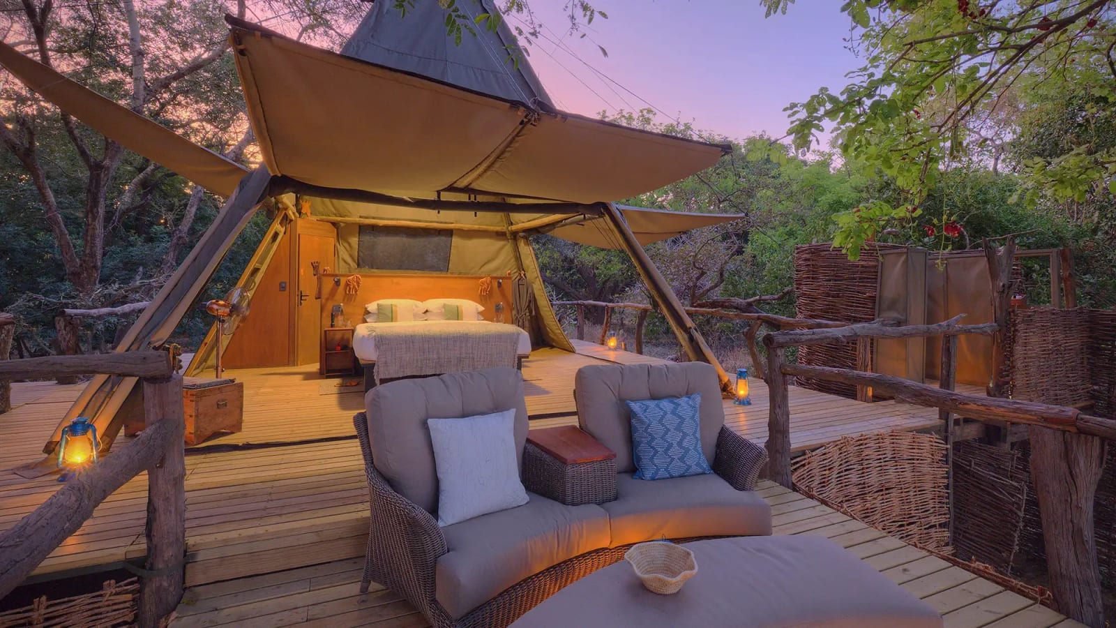 Riverside Couples Tent
