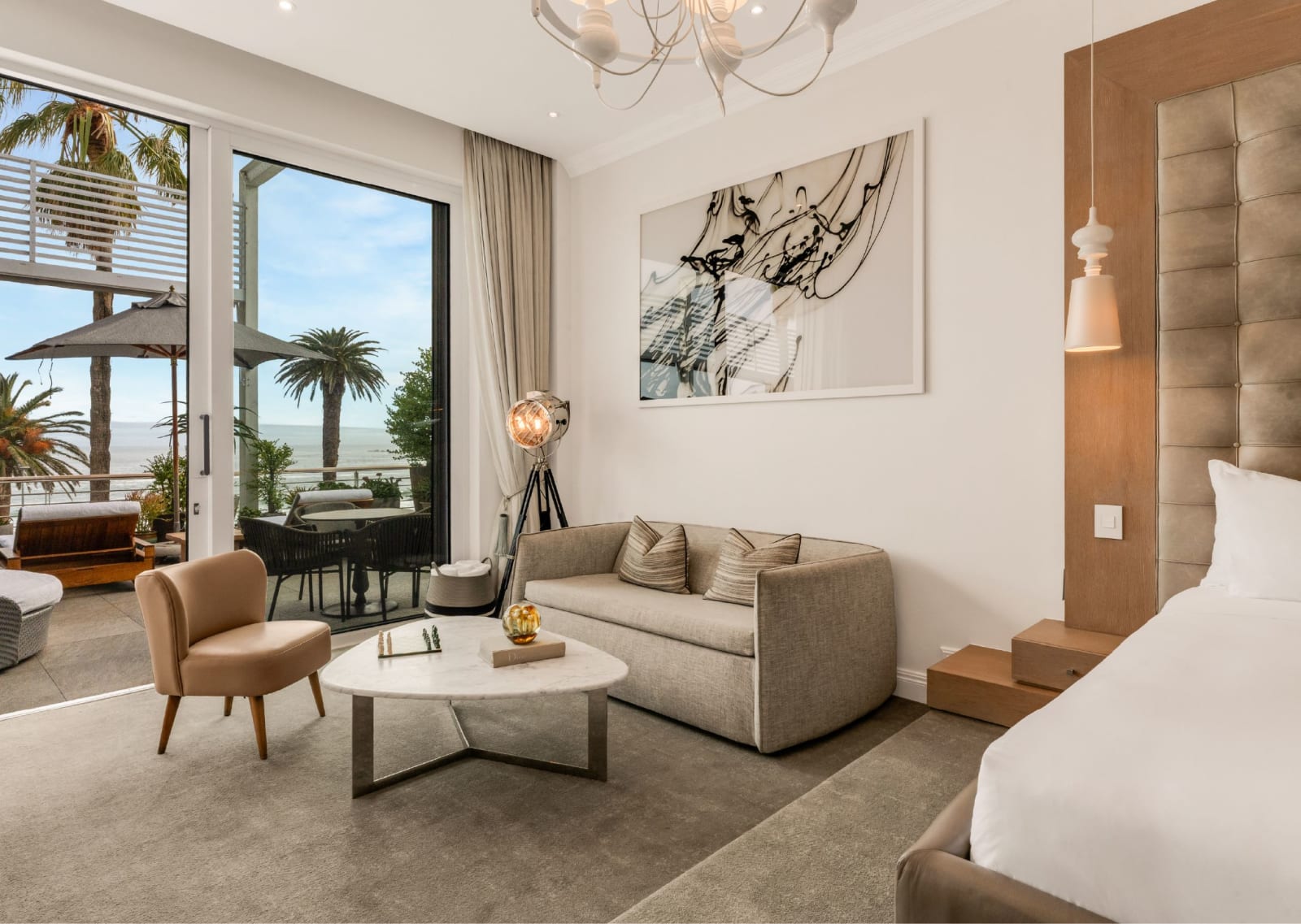 Deluxe Sea-Facing Suite at The Marly Boutique Hotel & Spa