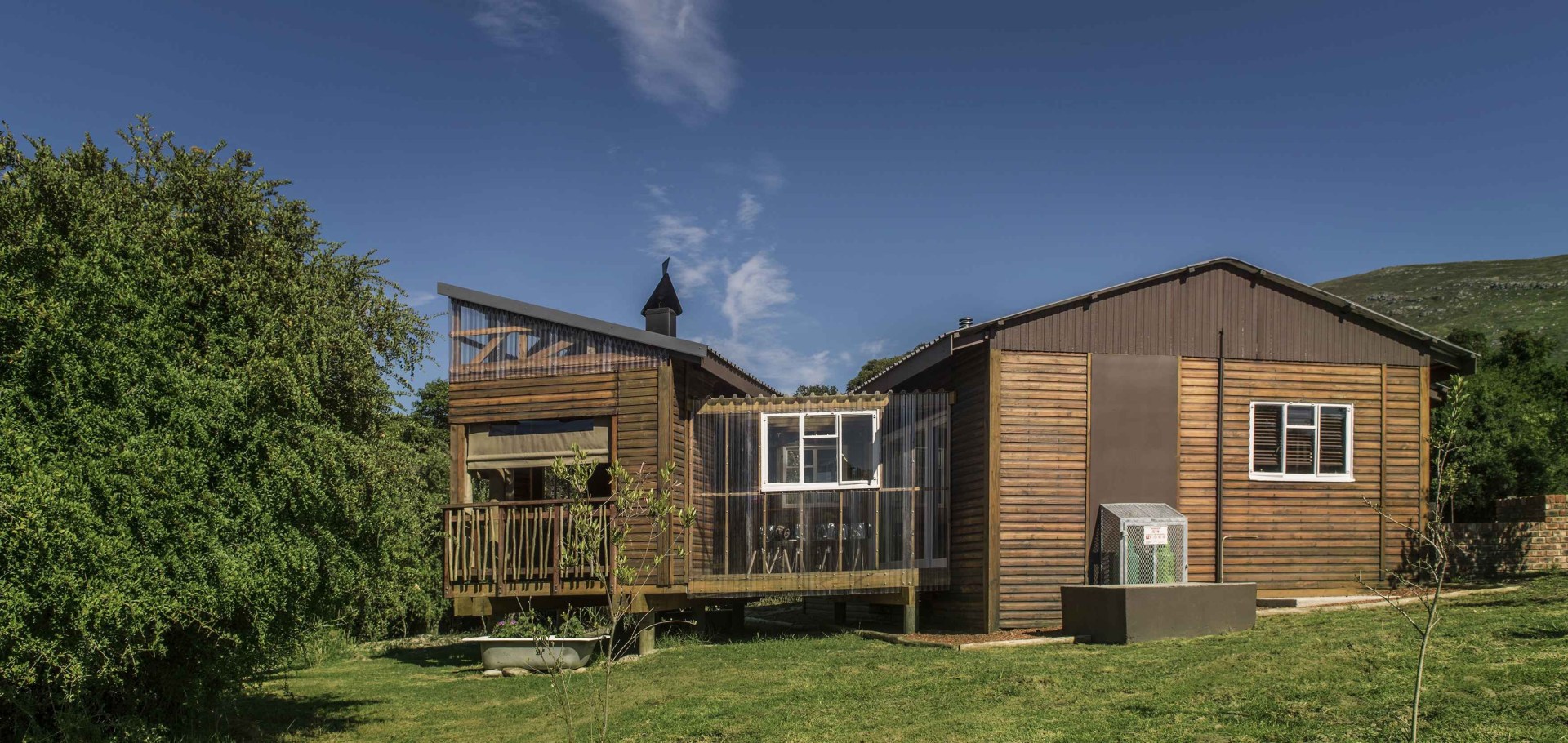 Eco cabins in Grootvadersbosch Nature Reserve