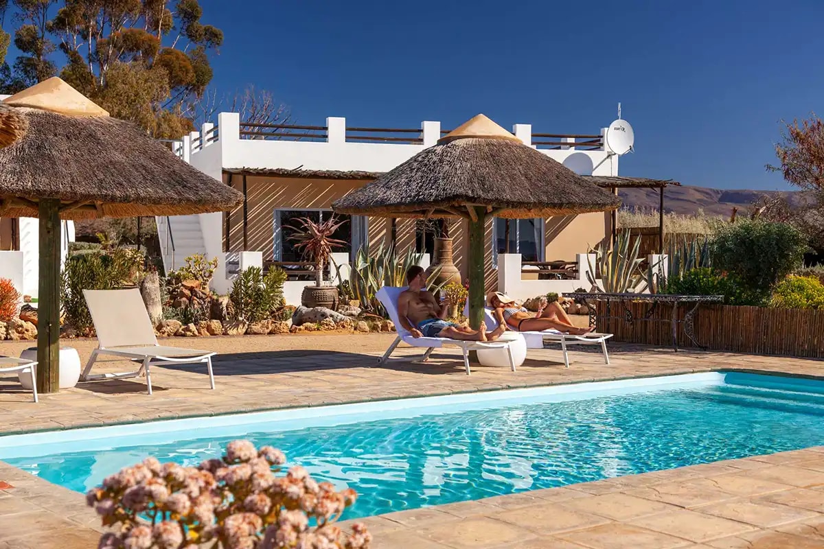 Ambassador Suite plunge pool and deck