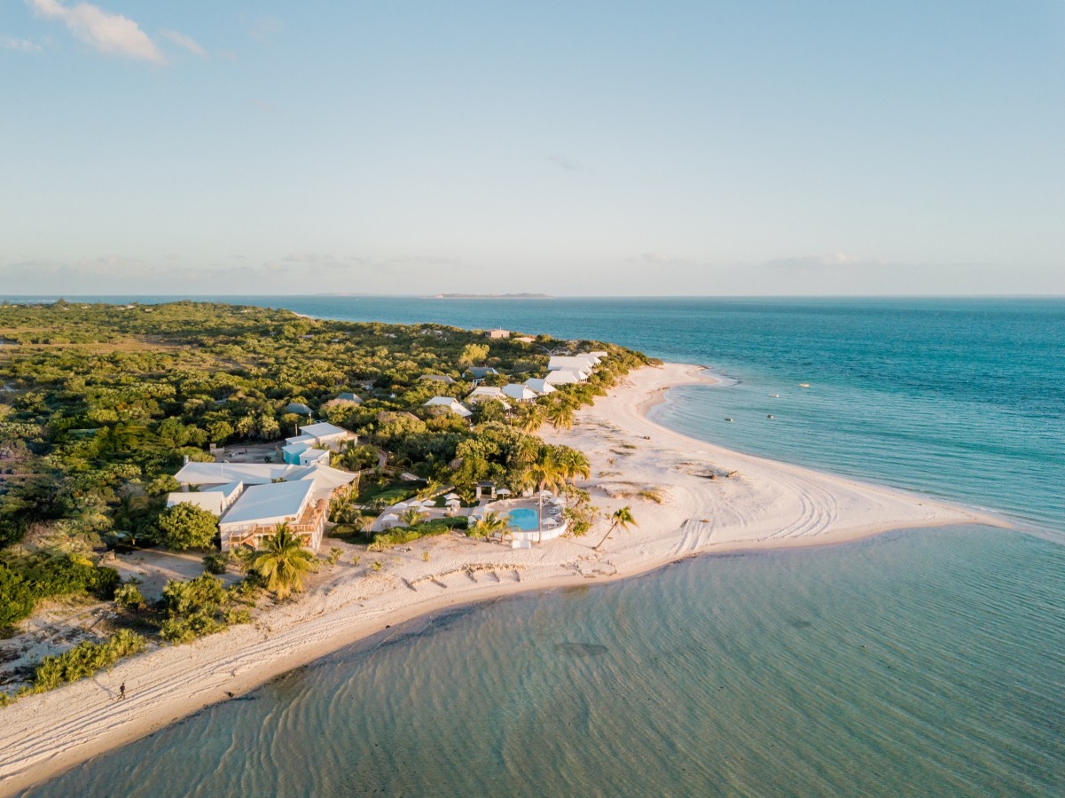 Azura Marlin Beach, Aerial