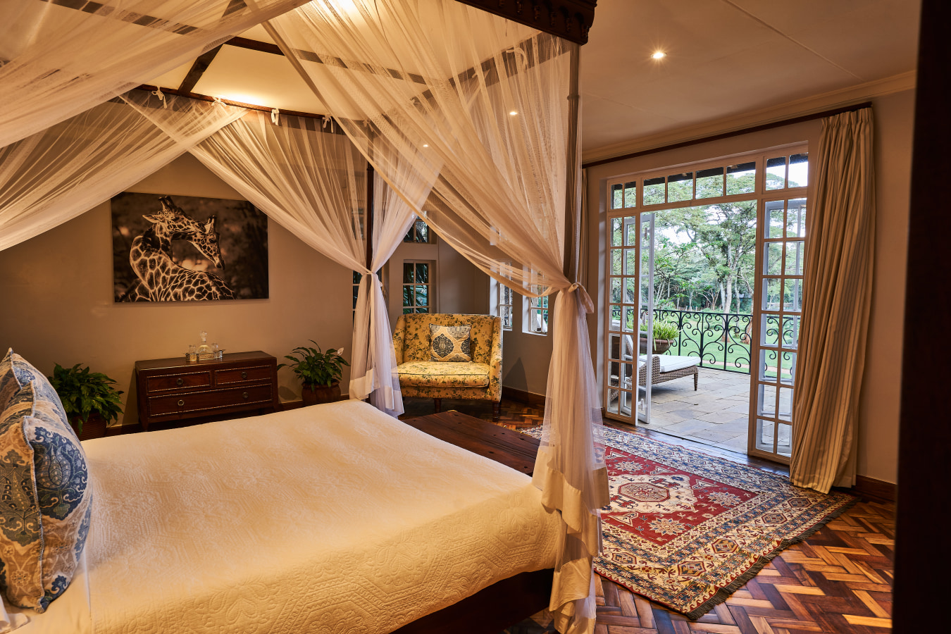 A Superior Family Suite at Giraffe Manor