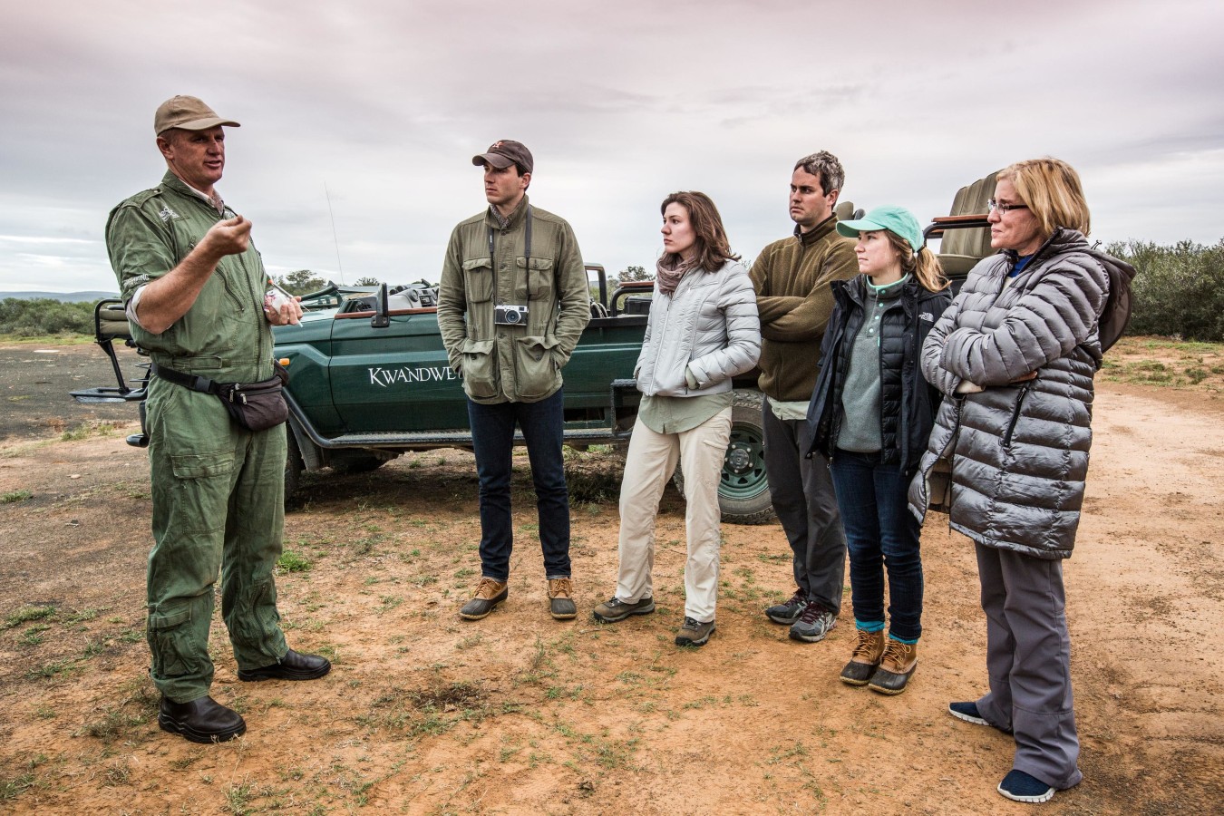 Rhino conservation work at Kwandwe Private Game Reserve