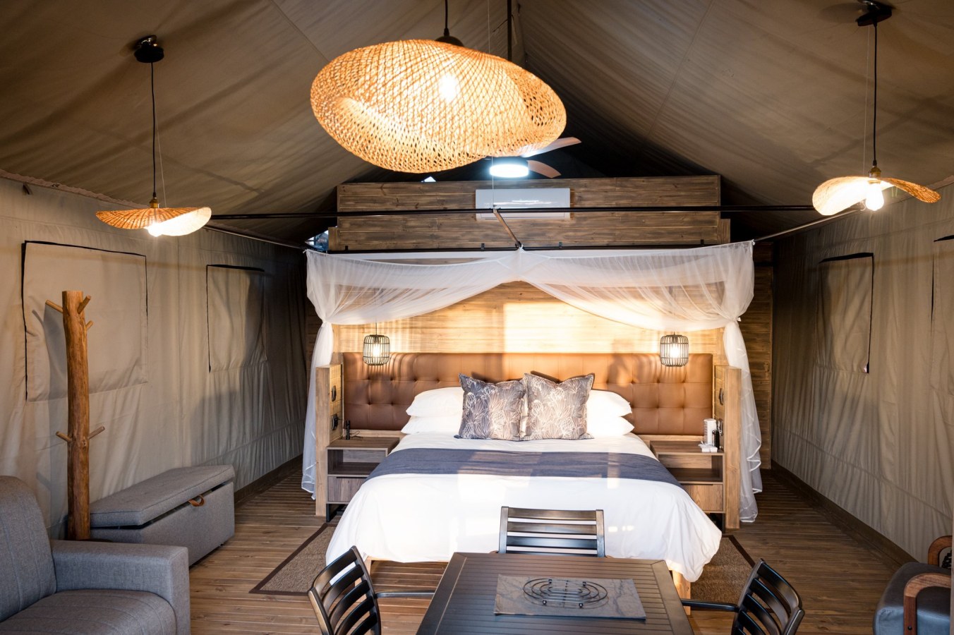Self-Catering River Tent at Nkuhlu Tented Camp