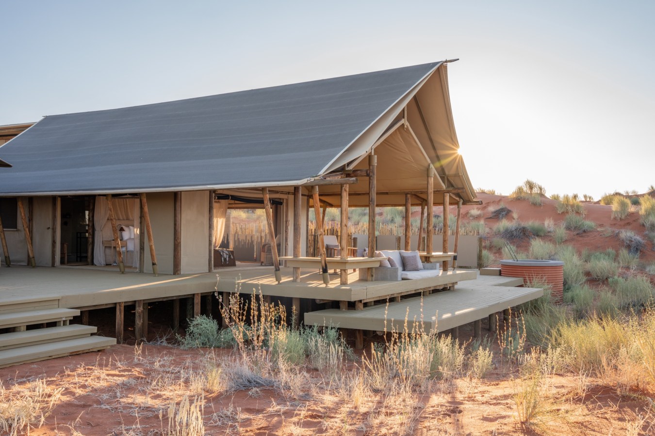 Wolwedans COLLECTION Dune Camp Family Suite