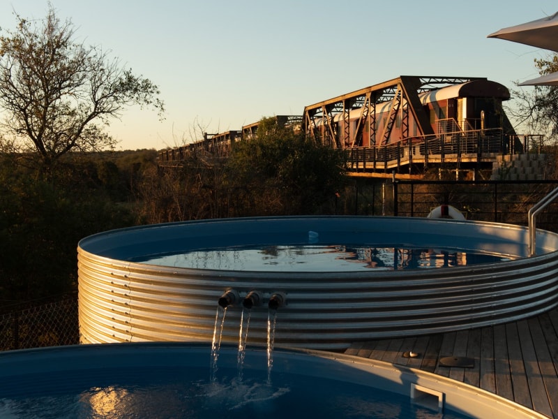 Kruger Shalati: The Train on the Bridge