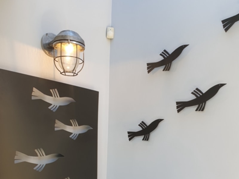 76 Waterkant Street - staircase artwork
